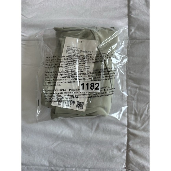 New Lululemon Wunder Under SmoothCover High Rise 25" Size 8 Fog Green NWT - Picture 10 of 11